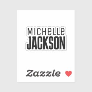 Minimalist Plain Modern Your Name Message