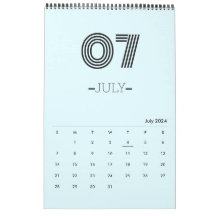 Minimalist Planners Calendar