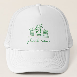 Minimalist Plant Mum Cute Plant Lover Trucker Hat