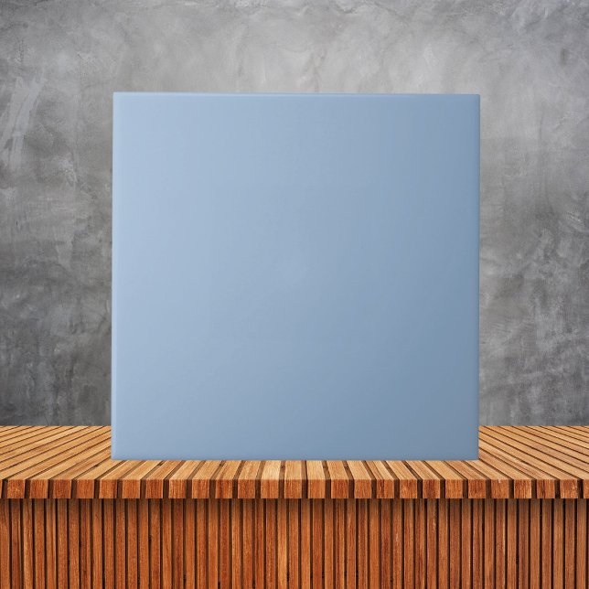 Minimalist Powder Blue Plain Solid Colour Ceramic Tile (Creator Uploaded)