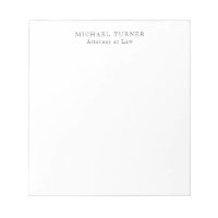 Minimalist Professional Attorney at Law