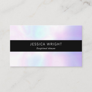 Minimalist Professional Brushed Steel Business Card