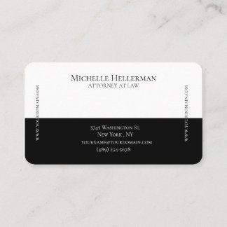 Minimalist Professional Business Card