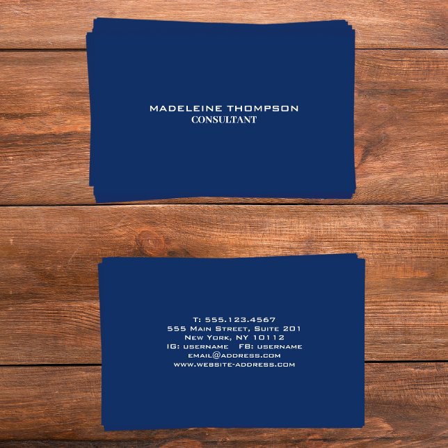 Minimalist Professional Business Card (Minimalist Professional Business Card)