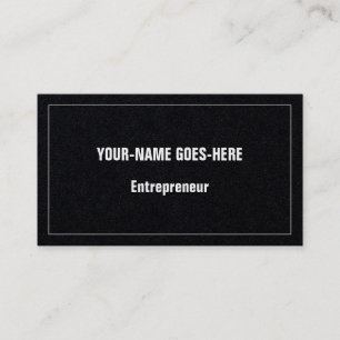 Minimalist, Professional Business Card