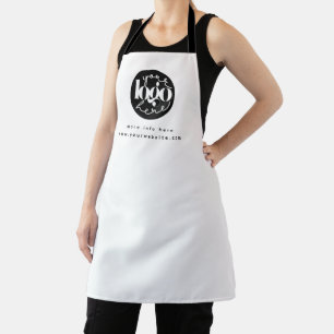 Minimalist Professional Business Custom Logo Apron