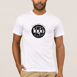 Minimalist Professional Business Custom Logo T-Shirt