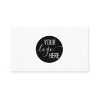 Minimalist Professional Company Logo QR Code