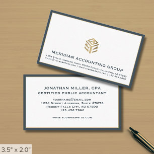 Minimalist Professional Luxury  Business Card