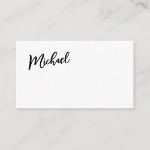 Minimalist Professional Modern Elegant Enclosure Card