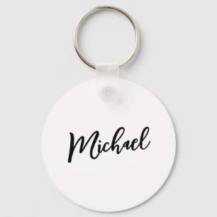 Minimalist Professional Modern Elegant Key Ring