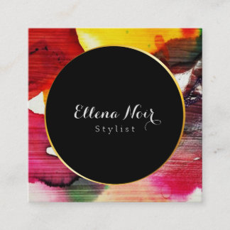 Minimalist, Professional,Modern, Elegant Square Business Card