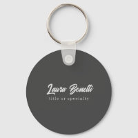Minimalist Professional Modern Handwrite Dark Grey