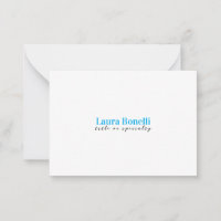 Minimalist Professional Modern Plain Name Title