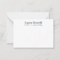 Minimalist Professional Modern Plain Name Title