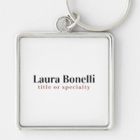 Minimalist Professional Modern Plain Name Title