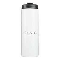 Minimalist Professional Modern Plain Name Title