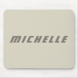 Minimalist Professional Modern Science Fiction Mouse Pad<br><div class="desc">Modern Professional Simple Design.</div>