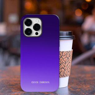 Minimalist Purple Case-Mate iPhone 14 Pro Max Case