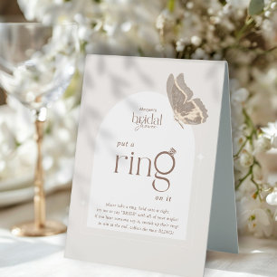 Minimalist put a Ring on it Bridal Shower Game