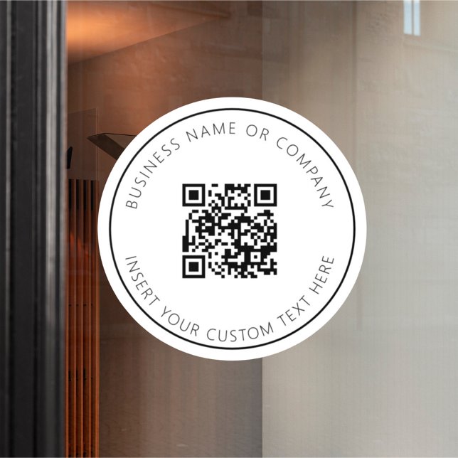 Minimalist QR Code Business White Simple (Creator Uploaded)