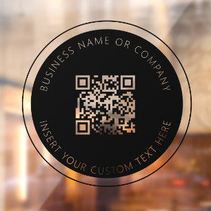 Minimalist QR Code Business White Simple