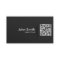 Minimalist QR Code Elegant Black