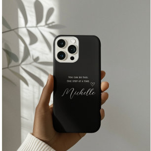 Minimalist Quote You Can Do This Personalised iPhone 14 Pro Max Case
