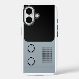 Minimalist Radio Dial iPhone 16 Case