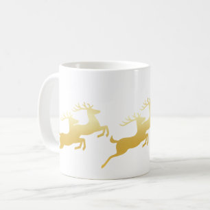 Minimalist Reindeer Coffee Mug