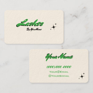 Minimalist Retro Business Cards