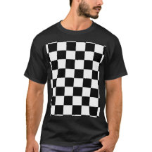 Minimalist Retro Chequered – Monochrome Streetwear