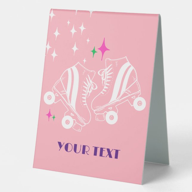 Minimalist Roller Skates Roller Skating Pink  (Front)