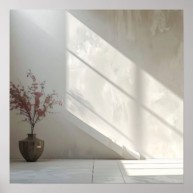 Minimalist room poster (Front)