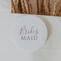 Minimalist Rose Gold Bridesmaid Bridal Shower