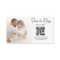 minimalist rsvp qr code minimalist wedding photo  