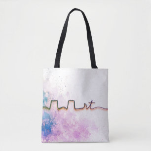 Minimalist RT Design Inhalotherapy Inspired Tote Bag