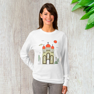 Minimalist Russian Orthodox Church  T-Shirt