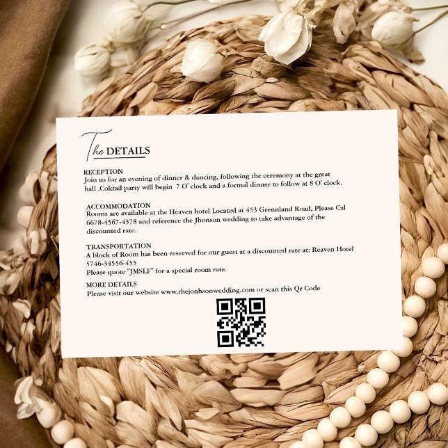 Minimalist Rust Burnt Orange terracotta wedding  Invitation (Creator Uploaded)