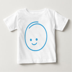 Minimalist Sadness Icon Baby T-Shirt