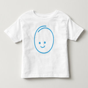 Minimalist Sadness Icon Toddler T-Shirt