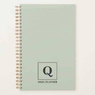 Minimalist Sage Green 2026 Planner