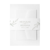 Minimalist Sage Green Elegant Wedding Classic