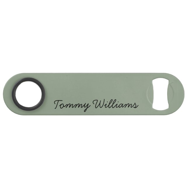 Minimalist Sage Green Professional Simple (Front (Horizontal))