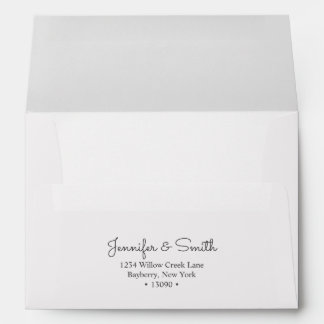 Minimalist Savoy Cotton A7 Envelope 