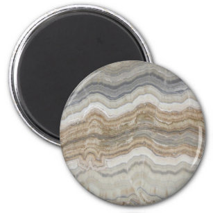 minimalist scandinavian granite brown grey marble magnet