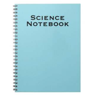 Minimalist Science Notebook