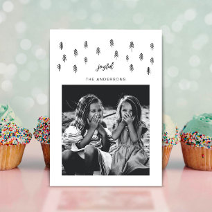 Minimalist Script Font Typography Holiday