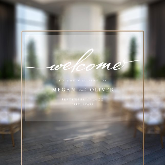 Minimalist Script Wedding Welcome (Creator Uploaded)