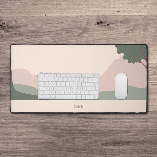 Minimalist Serene Landscape Desk Mat (Minimalist Serene Landscape Desk Mat)